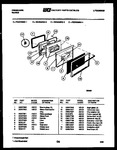 Diagram for 06 - Lower Oven Door Parts