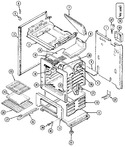 Diagram for 02 - Oven/body