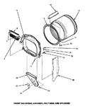 Diagram for 04 - Fr Blkhd, Air Duct, Felt Seal & Cylinder