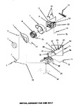 Diagram for 11 - Motor, Exhaust Fan & Belt