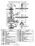 Diagram for 07 - Motor, Pump & Spray Arm (bdb420-1)