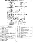 Diagram for 08 - Motor, Pump & Spray Arm (bdc420-1)