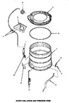 Diagram for 14 - Outer Tub, Cover & Pressure Hose