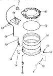 Diagram for 21 - Outer Tub, Cover And Pressure Hose