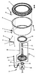 Diagram for 02 - Agitator Post And Spin Tub