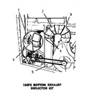 Diagram for 03 - 160p3 Bottom Exhuast Deflector Kit