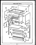 Diagram for 05 - Upper Oven Parts