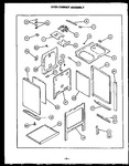 Diagram for 02 - Oven Cabinet Assy