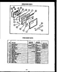 Diagram for 04 - Oven Door Parts