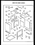 Diagram for 03 - Lower Oven Cabinet Assy