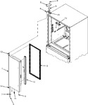Diagram for 10 - Left Refrigerator Door