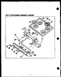 Diagram for 06 - Top & Top Burner Assy With Spark Ign