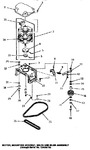 Diagram for 13 - Motor, Mtg Bracket, Belts & Idler Assy