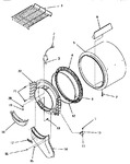 Diagram for 08 - Fr Blkhd, Air Duct, Felt Seal & Cylinder