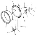 Diagram for 16 - Rear Blkhd, Felt Seal & Cylinder Roller