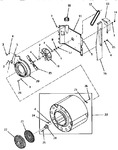Diagram for 03 - Fan Assy, Drum And Lint Screen