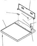 Diagram for 01 - Cabinet Top & Control Hood Rear Panel