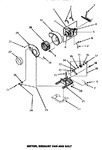 Diagram for 12 - Motor, Exhaust Fan & Belt
