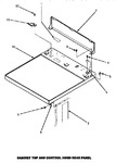 Diagram for 02 - Cabinet Top & Control Hood Rear Panel