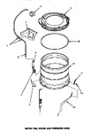Diagram for 12 - Outer Tub, Cover & Pressure Hose