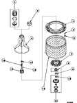 Diagram for 03 - Agitator/drive Bell/seal Kit/tub & Hub