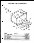 Diagram for 06 - Microwave Oven - Interior Parts