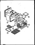 Diagram for 01 - Broil Box/inner Oven Cavity
