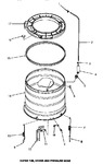 Diagram for 17 - Outer Tub, Cover & Pressure Hose