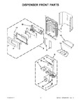 Diagram for 09 - Dispenser Front Parts