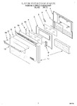 Diagram for 02 - Upper Oven Door