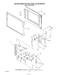Diagram for 06 - Microwave Door And Latch