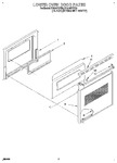 Diagram for 04 - Lower Oven Door, Optional
