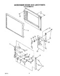 Diagram for 06 - Microwave Door And Latch
