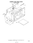 Diagram for 13 - Cabinet And Hinge