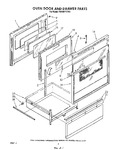 Diagram for 05 - Oven Door And Drawer