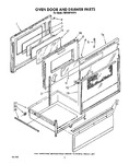 Diagram for 05 - Oven Door And Drawer