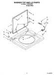 Diagram for 06 - Washer Top And Lid Parts