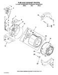 Diagram for 06 - Tub And Basket Parts