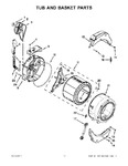 Diagram for 05 - Tub And Basket Parts