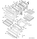 Diagram for 4 - Door & Drawer Parts