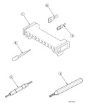 Diagram for Motor Connection Block And Terminal Extractor Tools