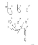 Diagram for Wire Ties, Harness Clips And Lead-in Cord