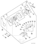 Diagram for Dryer Motor, Exhaust Fan And Belt
