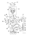 Diagram for Motor, Mounting Bracket, Belt, Pump And Idler Assembly